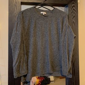 Madewell Grey Thermal Knit Sweater